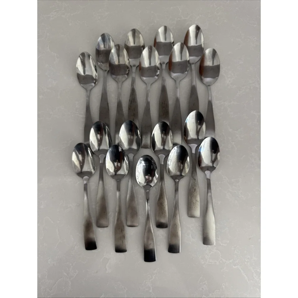 Hampton‎ Forge Bristol Satin Finish Deco Flatware Set 62Pieces Fork Knives Spoon